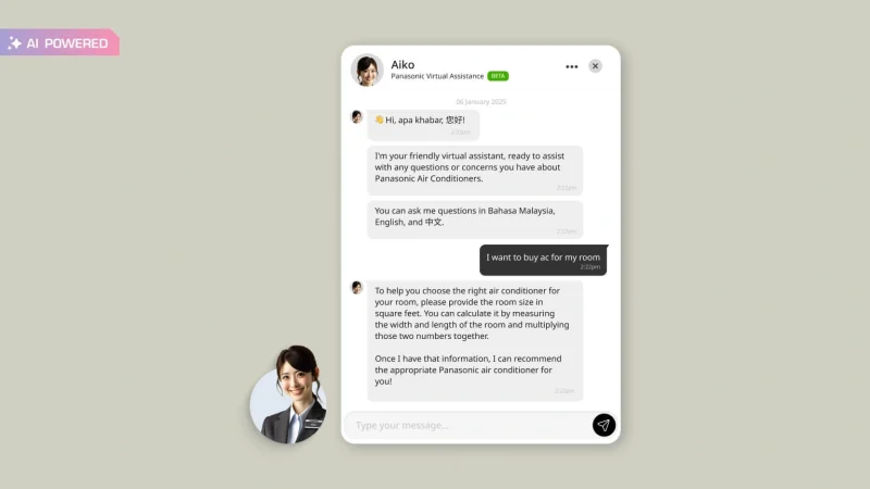 Panasonic AI Chatbot