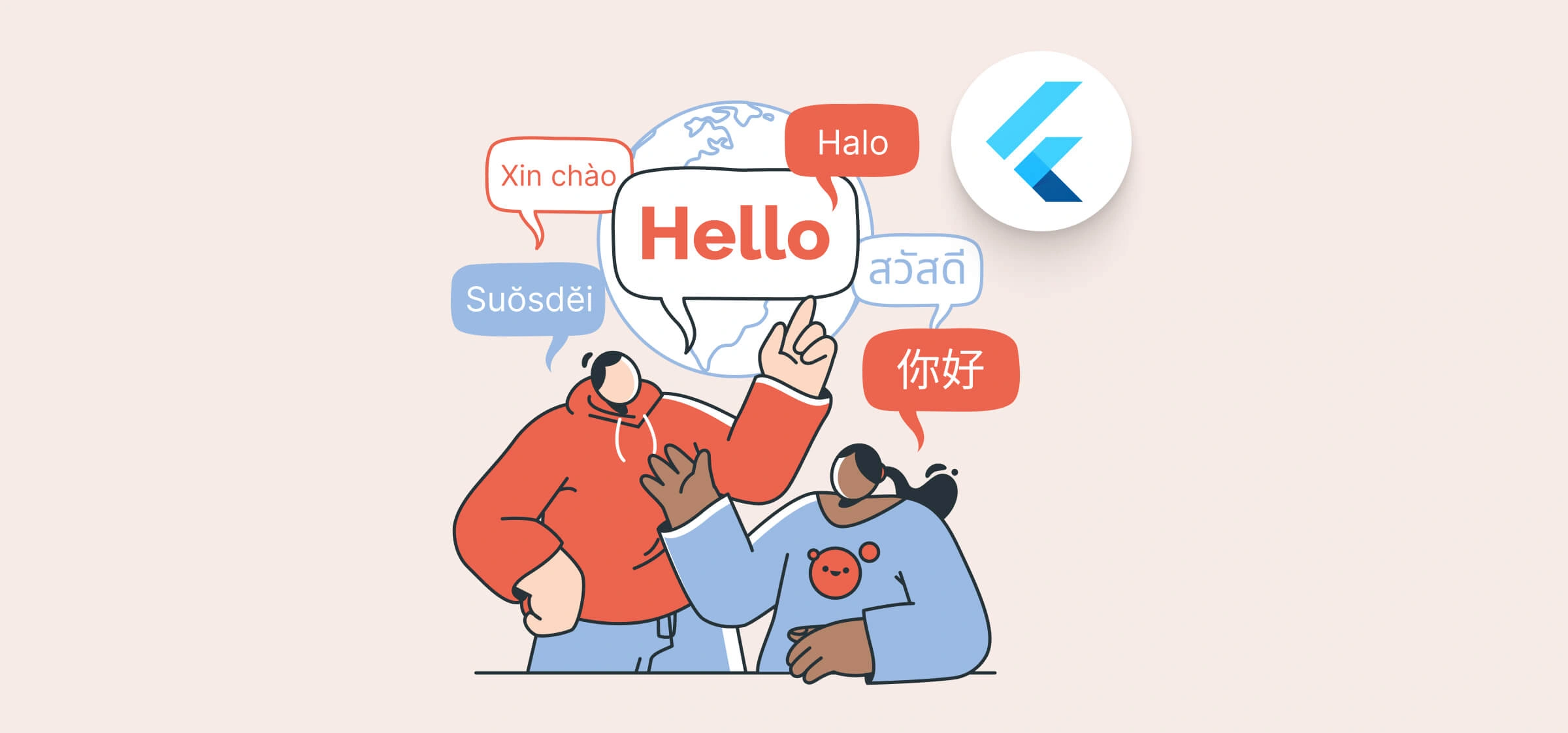 How Flutter helps to create a multi-language app through localisation